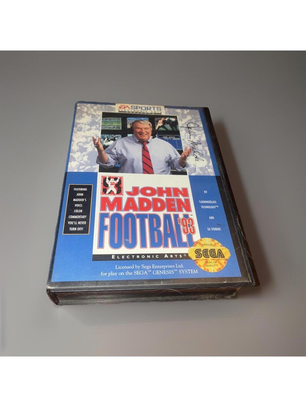 John Madden Football 93’ - Saga Genesis (no Manual)